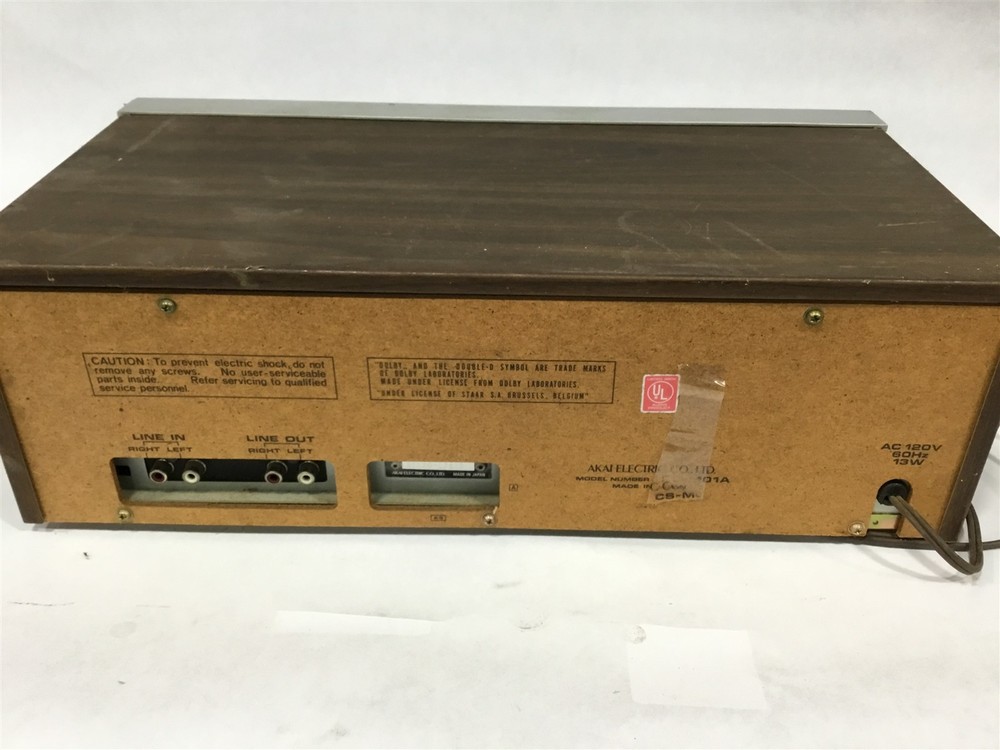 Akai CS-M01A Single Stereo Cassette Deck Used