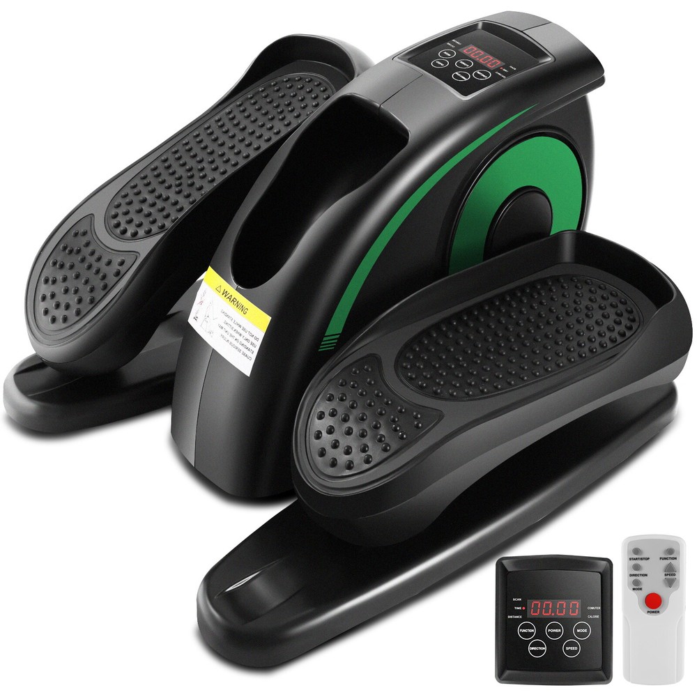 Under Desk Elliptical Pedal Exerciser Seated Mini Elliptical Trainer for Home US