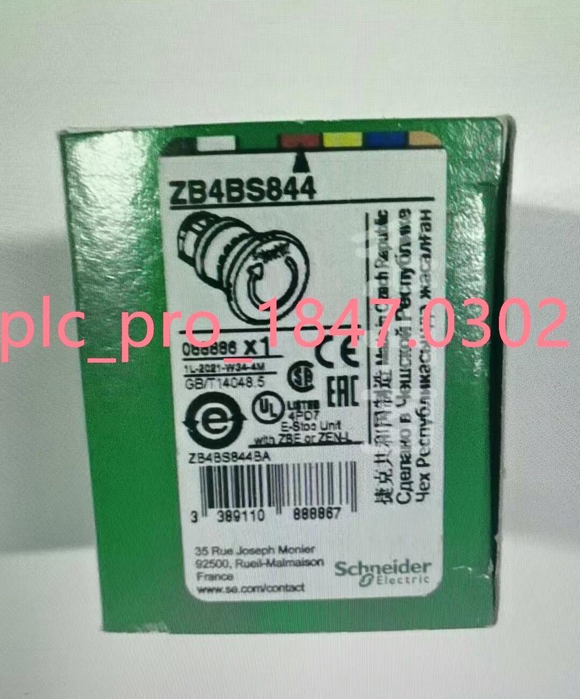 ZB4BS844 1PCS Brand New Schneider ZB4BS844  Fast delivery