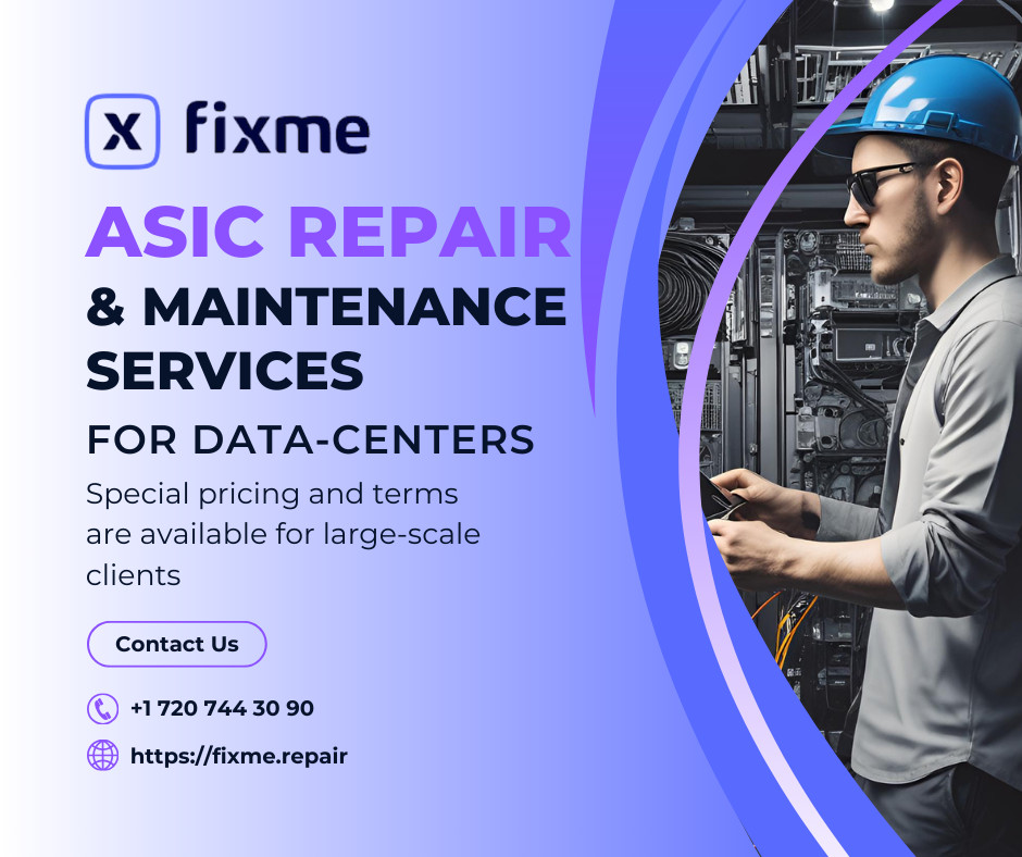 ASIC Repair & Maintenance Services Data-Centers