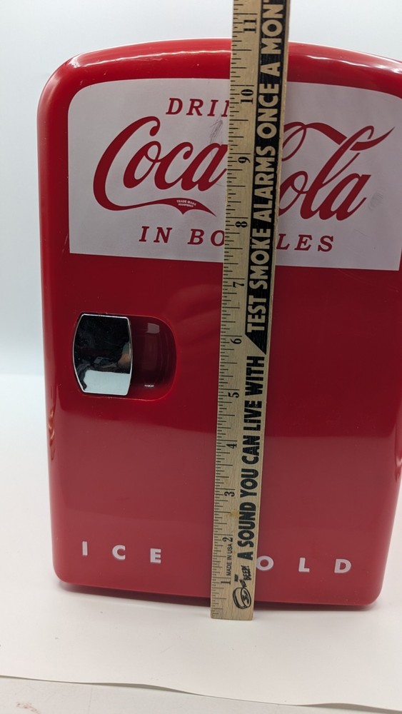Vintage Coca-Cola Mini Fridge Hot Cold