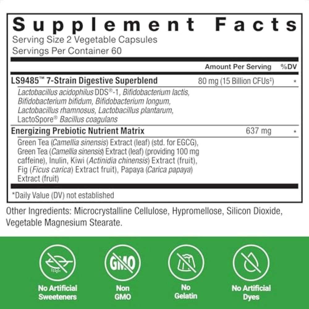 Force Factor ProbioSlim Extra Strength, Probiotic 120 Count (Pack of 2)