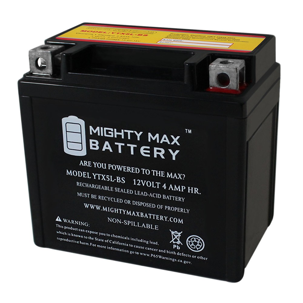 Mighty Max YTX5L-BS REPLACEMENT BATTERY