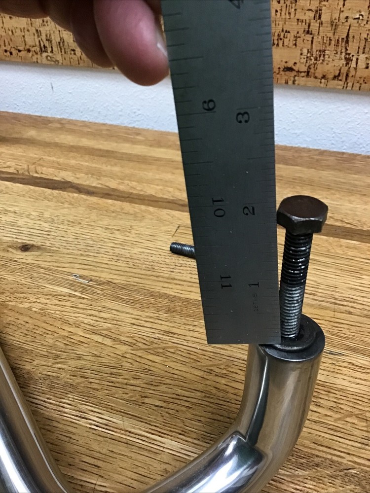 18" Solid Stainless Steel Straight Singled-Side Offset Pull Handle Entry Door