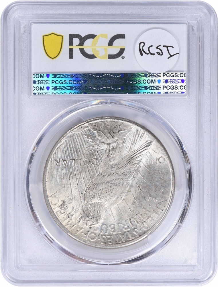 1925 Peace Silver Dollar MS65 PCGS