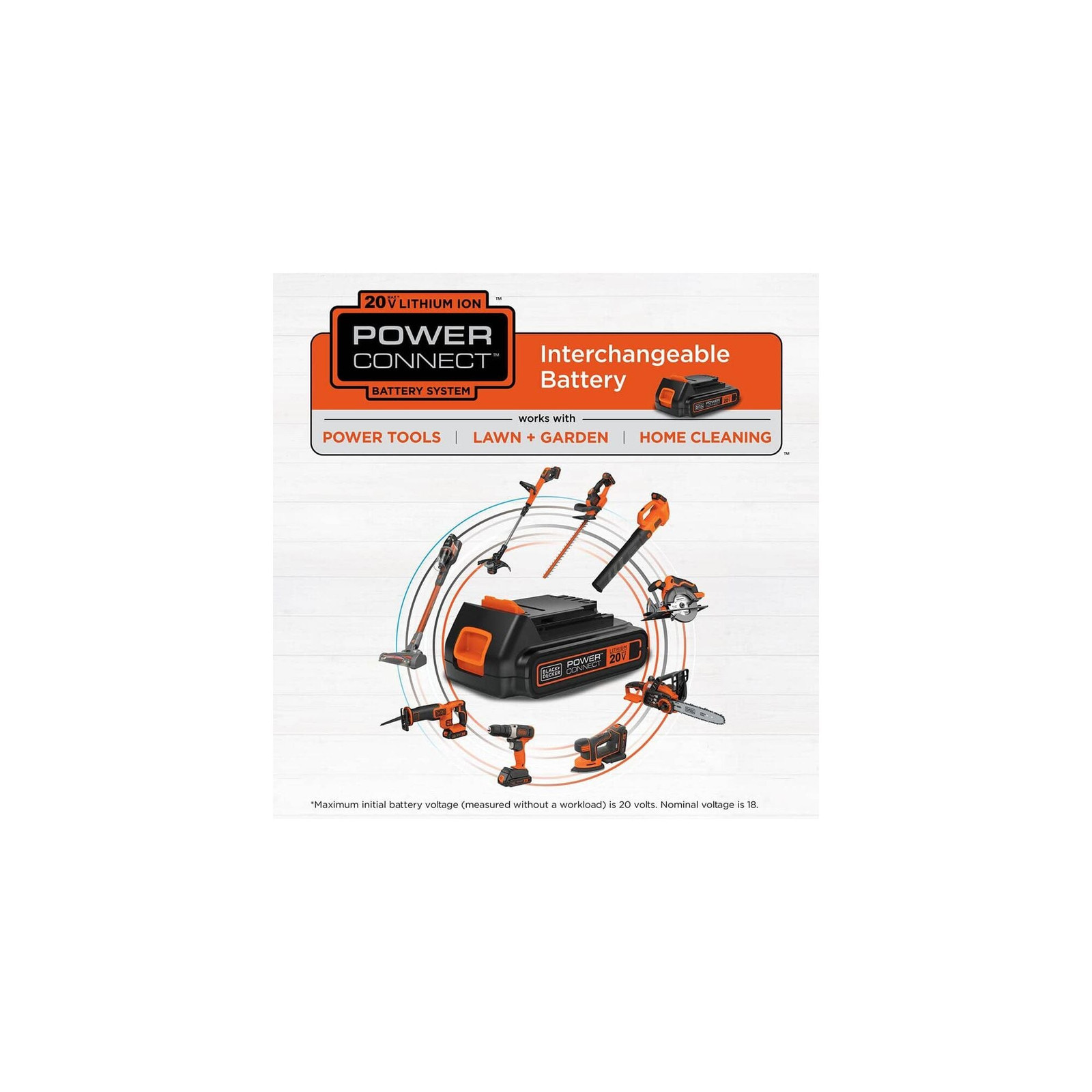 BLACK+DECKER 20V MAX* Cordless Hedge Trimmer, 22-Inch - LHT2220