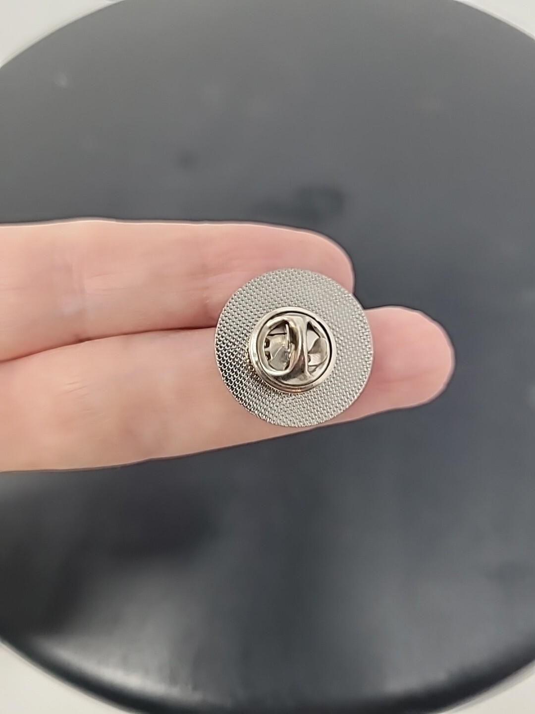 Lapel Pin American Spirit Cigarettes Red And Turquoise