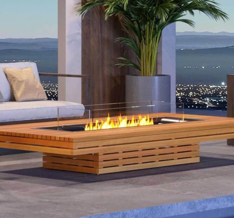 ECOSMART FIRE L1080 GLASS FIRE SCREEN