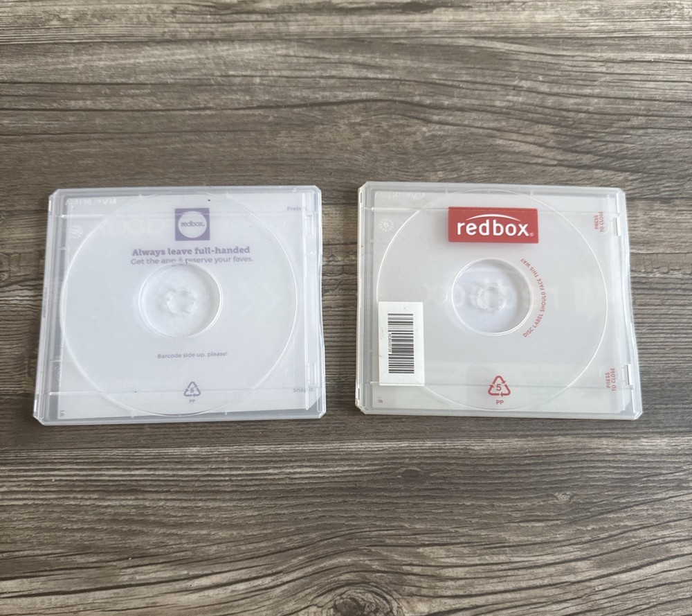 Lot 2 Redbox DVD with Original Cases