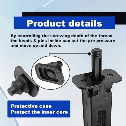 Fuel Tank Door Spring with Plunger & Boot Replacement Compatible with Chevy