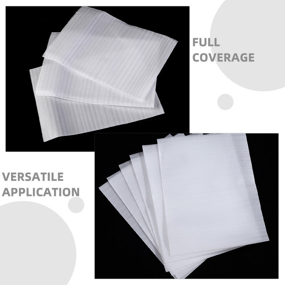 100 Pcs Shockproof Packaging Bag Dish Moving Supplies Bubble Pocket