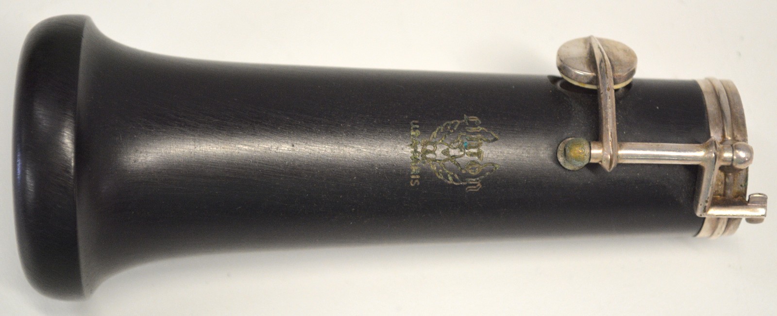 LINTON PARIS OBOE, MODIFIED SYSTEM, GRENADILLA WOOD BODY W/PLASTIC BELL