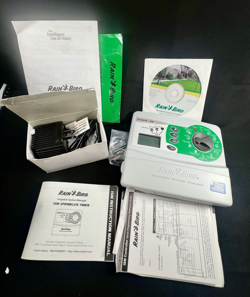 Rain Bird ISM-9 , 9-Zone Indoor Timer Irrigation Sprinkler Controller System