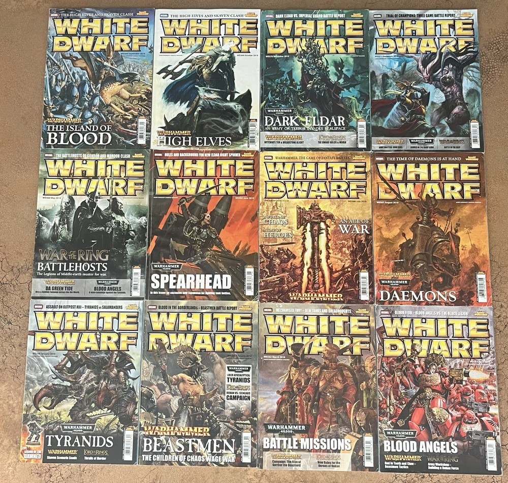 White Dwarf Lot 2010