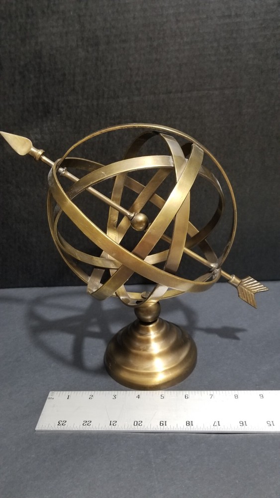 Armillary Sphere, Bronze, Decorative, 11"
