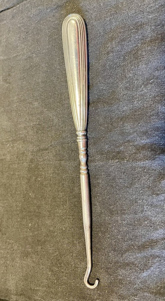 Antique Sterling Handled Button Hook
