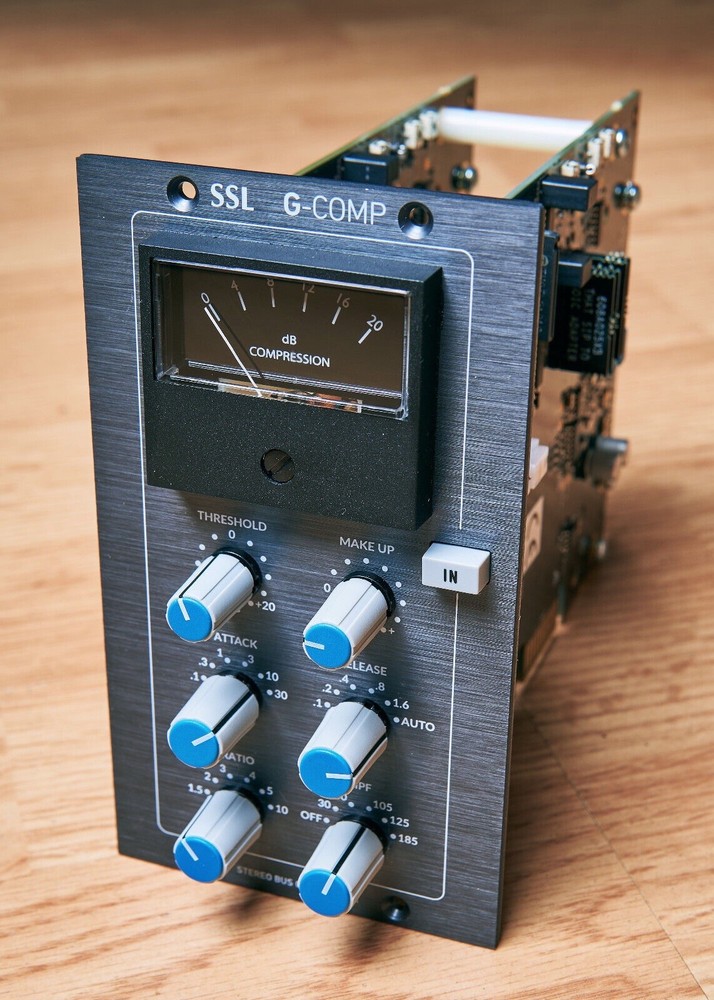 Solid State Logic SSL Stereo Bus Compressor Module Audio Production Legend