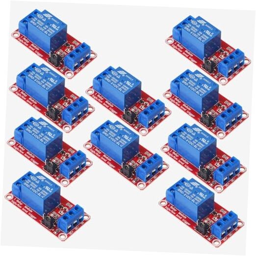 10Pcs DC 5V Relay Module 1-Channel