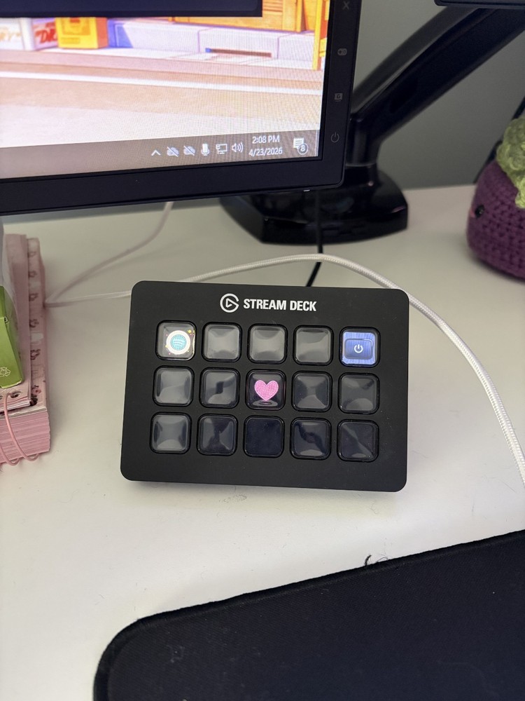 Elgato Stream Deck Mk1 Content Creator Streamer Controller Black