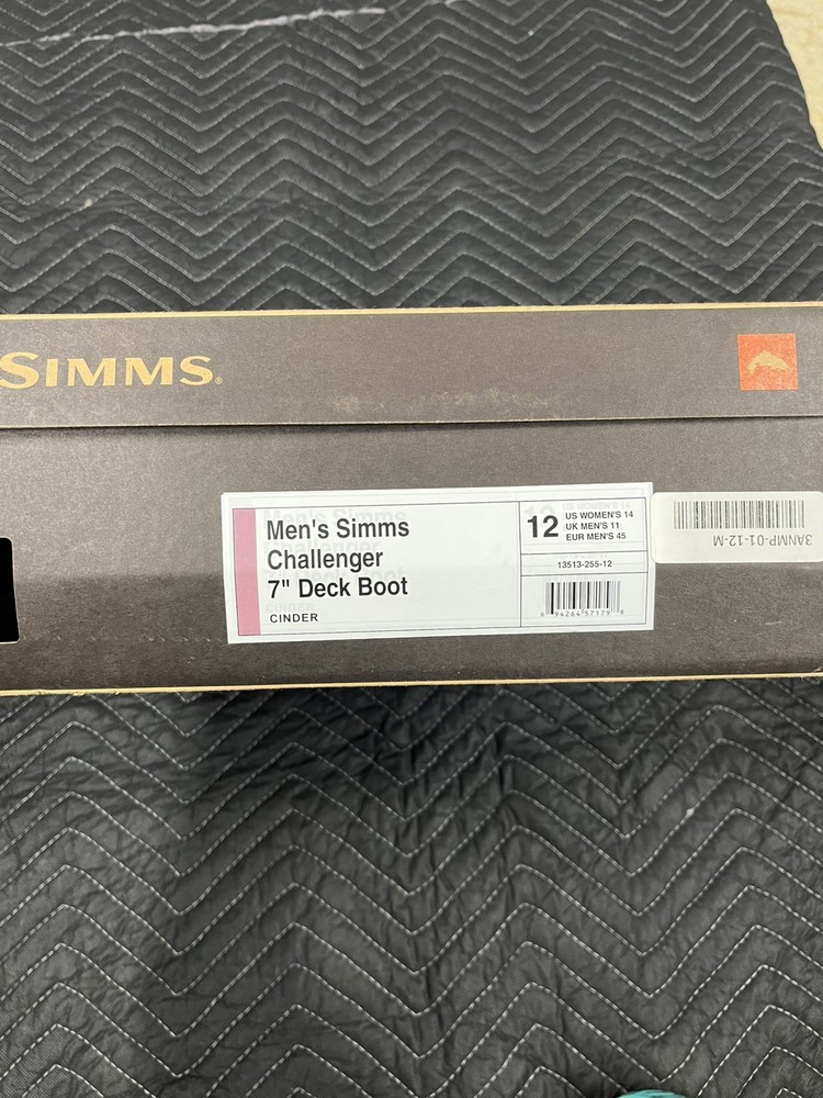 Simms Challenger 7" Deck Boot-12