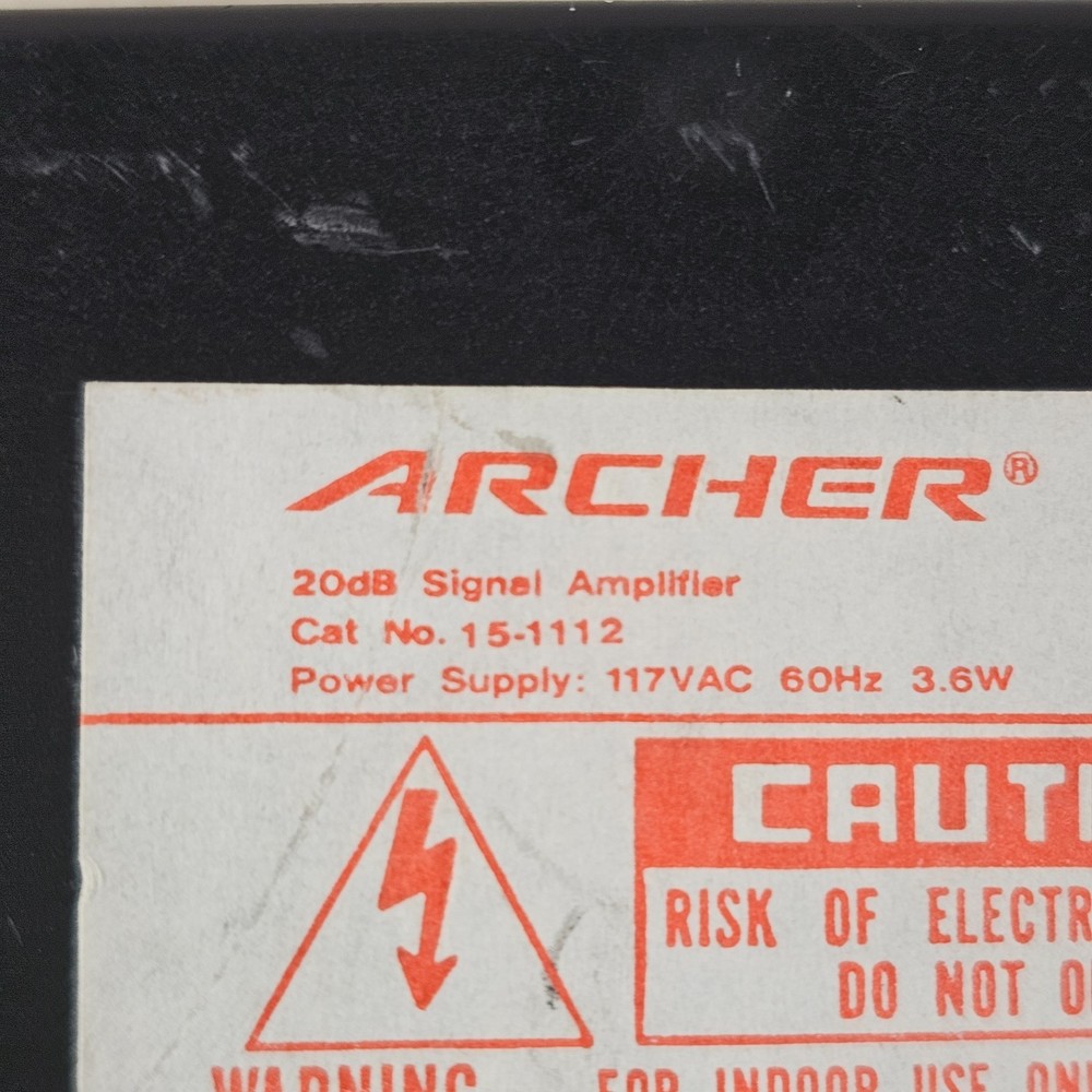 Archer 70 Ch Cable Amplifier 15-1112 (Tested)