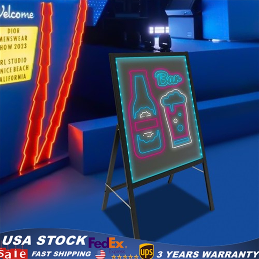 LED Message Writing Board Menu Board for Bar Restaurant with Remote Control