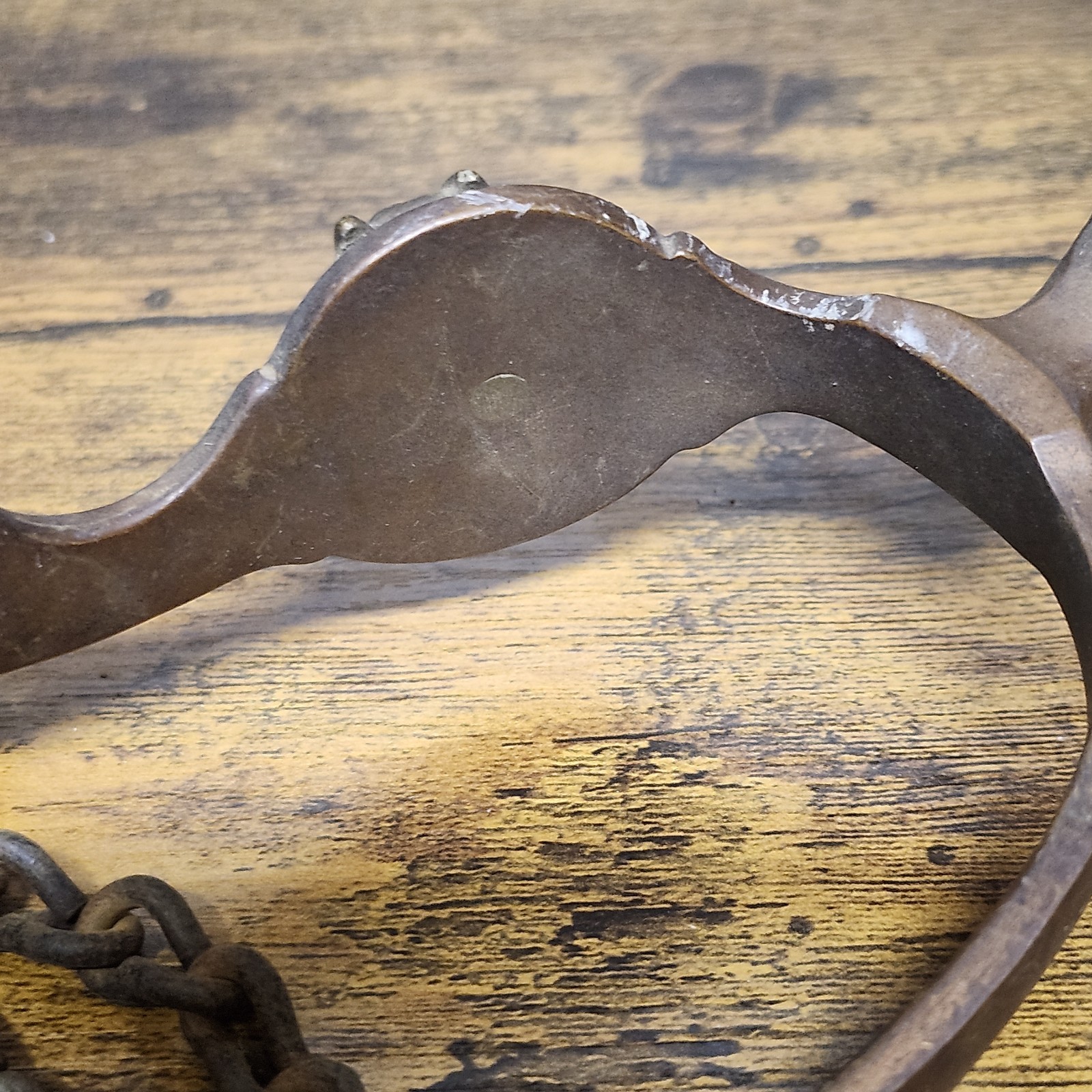 Antique Horse Head Western Spurs Star Mark August Buermann Era Bronze Toned