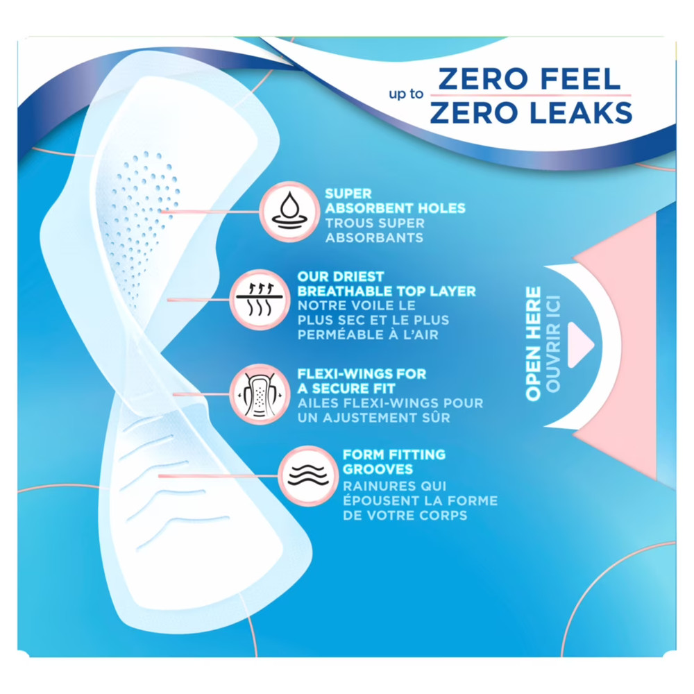 (5 Pack) Always Pads, Infinity with Wings, Size 2, Heavy, Unscented, 16 Count