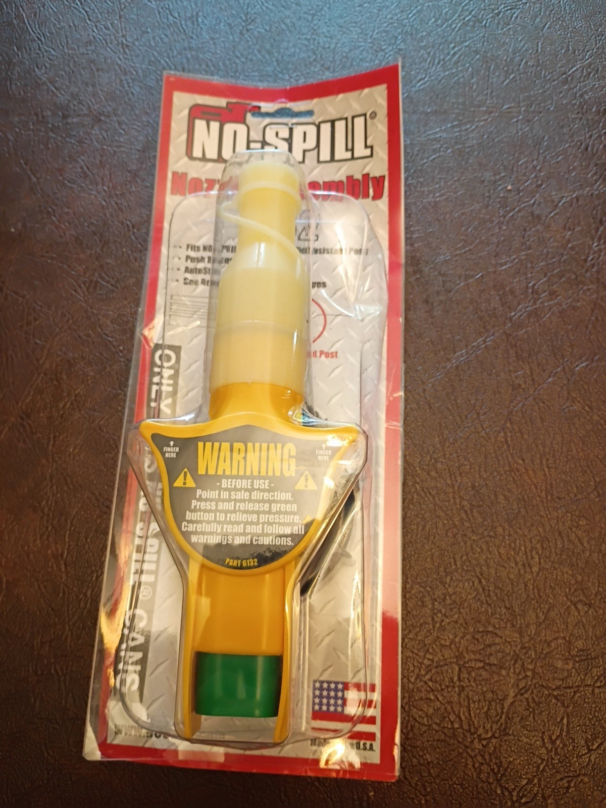 NOSPILL 6132 Gas Can Nozzle Assembly (ONLY fits No-Spill cans 2010 & later) B24
