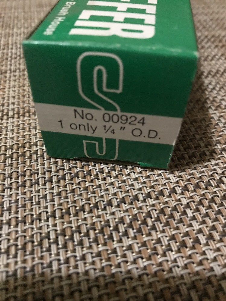 Schaefer copper tupe fitting brush 1/4" model#00924,(The Real Brush)