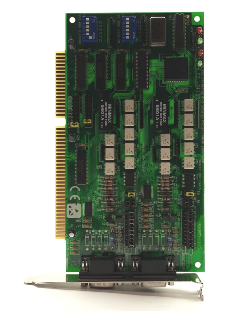Advantech PCL-741 Isolated Serial Communication Card ISA 2x RS-232/Current-loop
