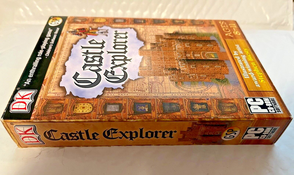 Castle Explorer DK Role-Playing Game PC CD ROM software Win 95/98/2000/ME/XP