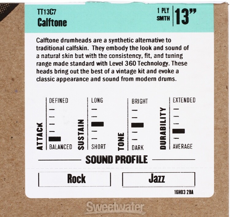 Evans Calftone Drumhead - 13"