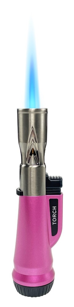 12 PACK Jet Torch Flame Refillable Butane Lighter Adjustable Cigar Lighter