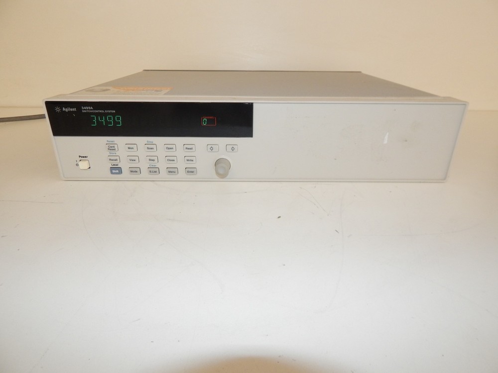 ^^ AGILENT HP HEWLETT PACKARD  3499A SWITCH CONTROL MAINFRAME (WVK98)