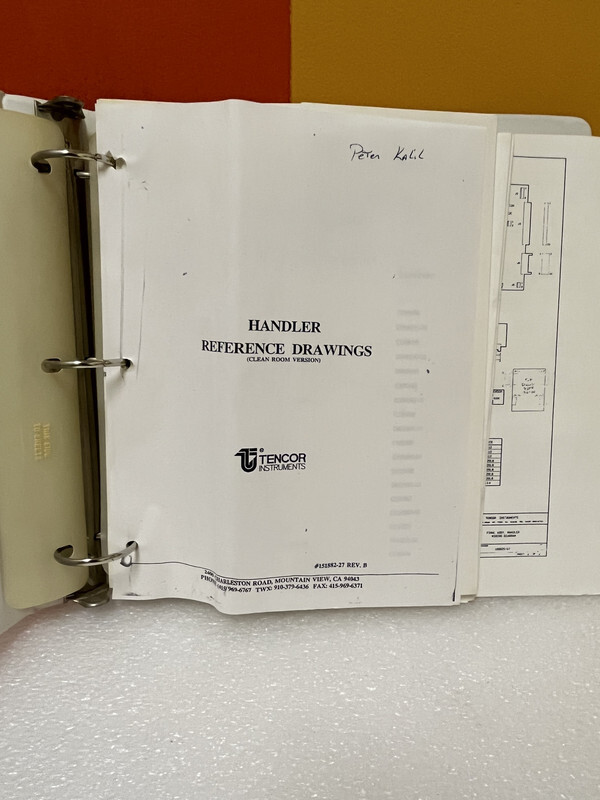 Tencor 151882-27 Handler Reference Drawings