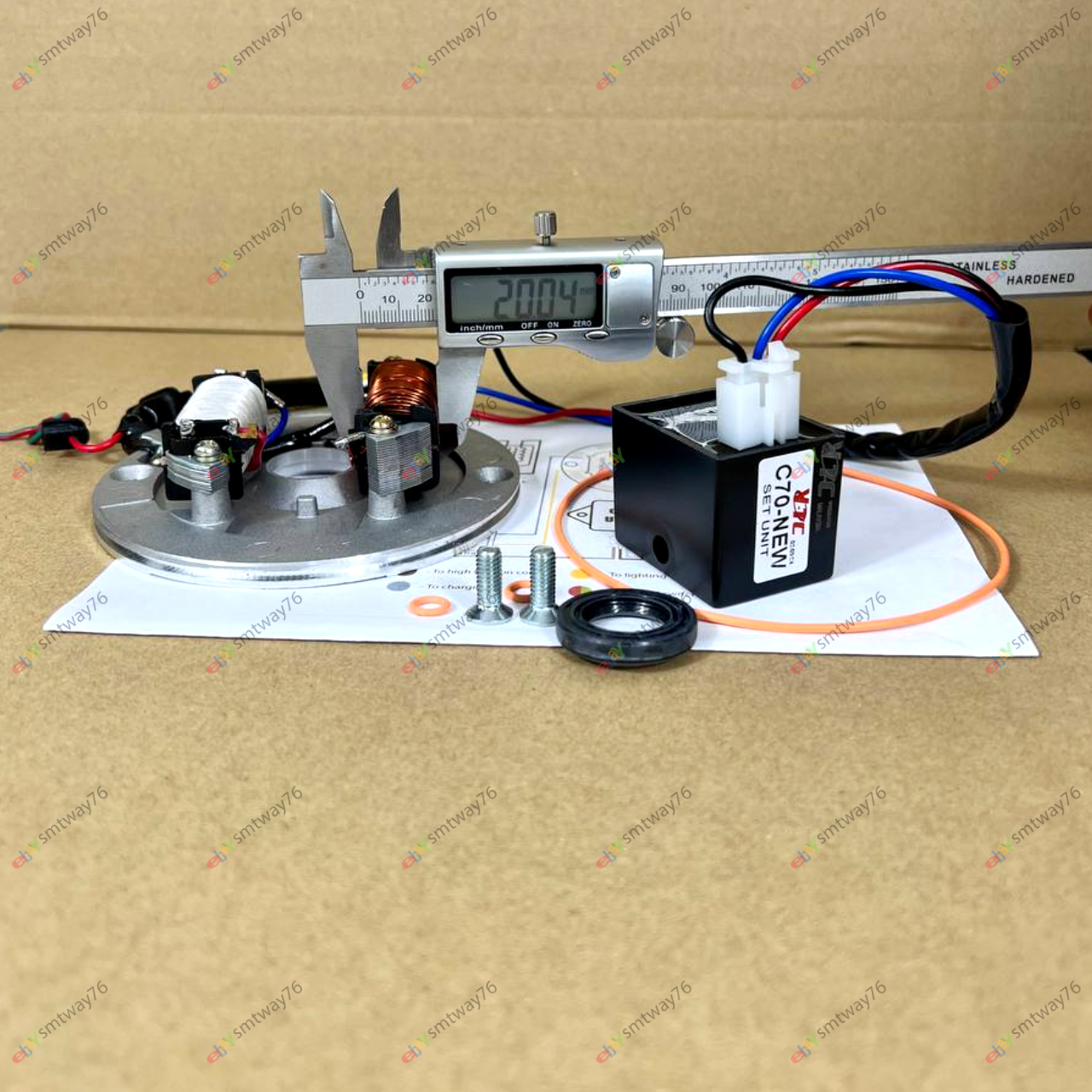 Honda Complete Set CDI Set for ATC70 CT70 CT70H Z50 SS50 Dax XL70 Conversion Kit