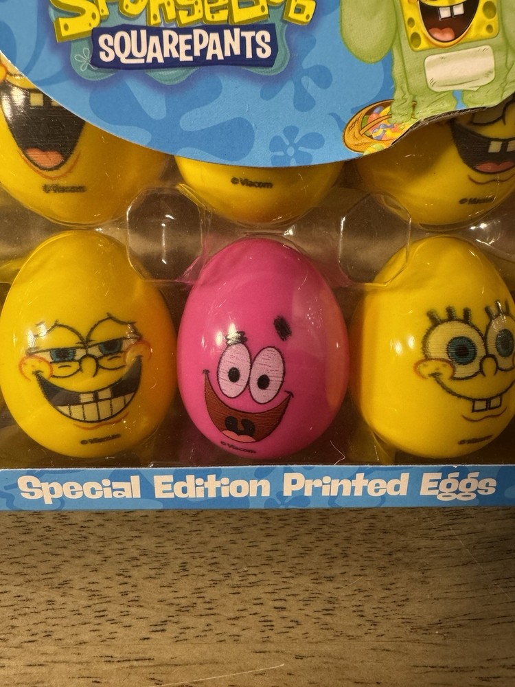 SpongeBob SquarePants Candy Filled Easter Eggs 2025