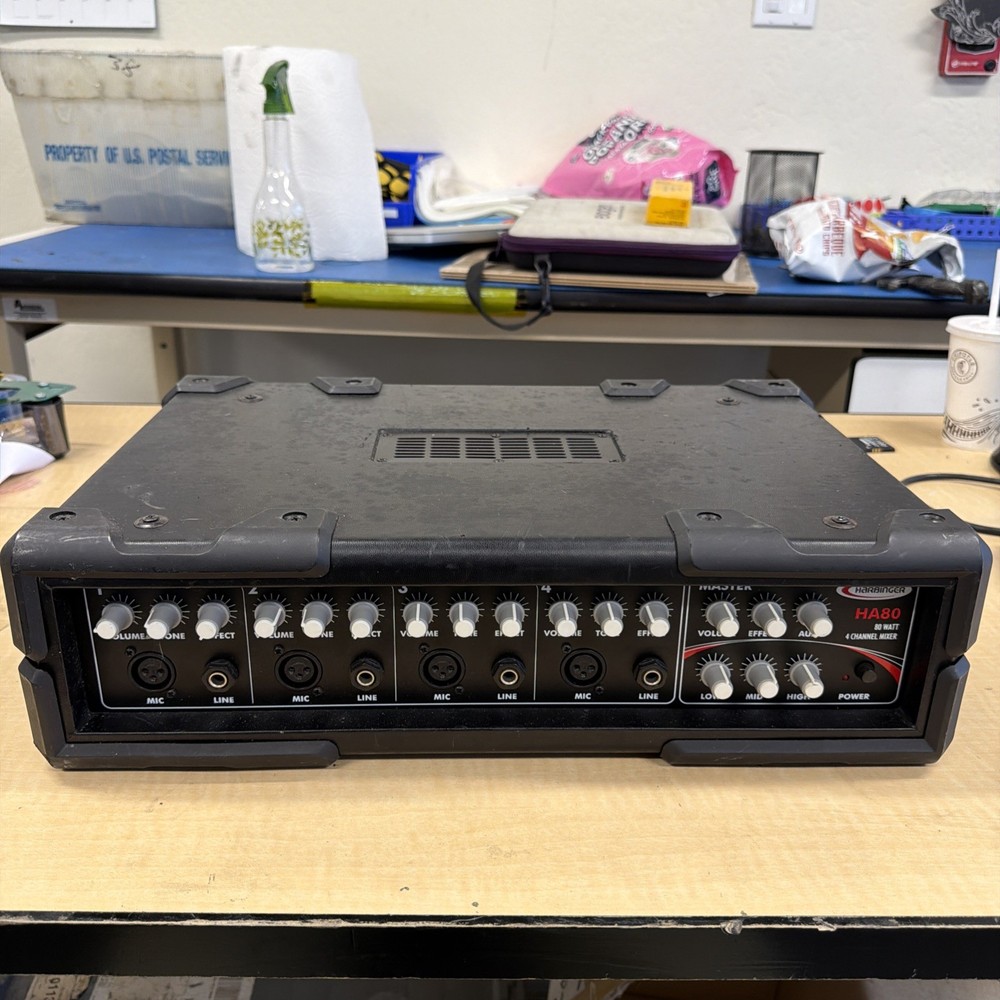 Harbinger HA80 Amplifier Untested