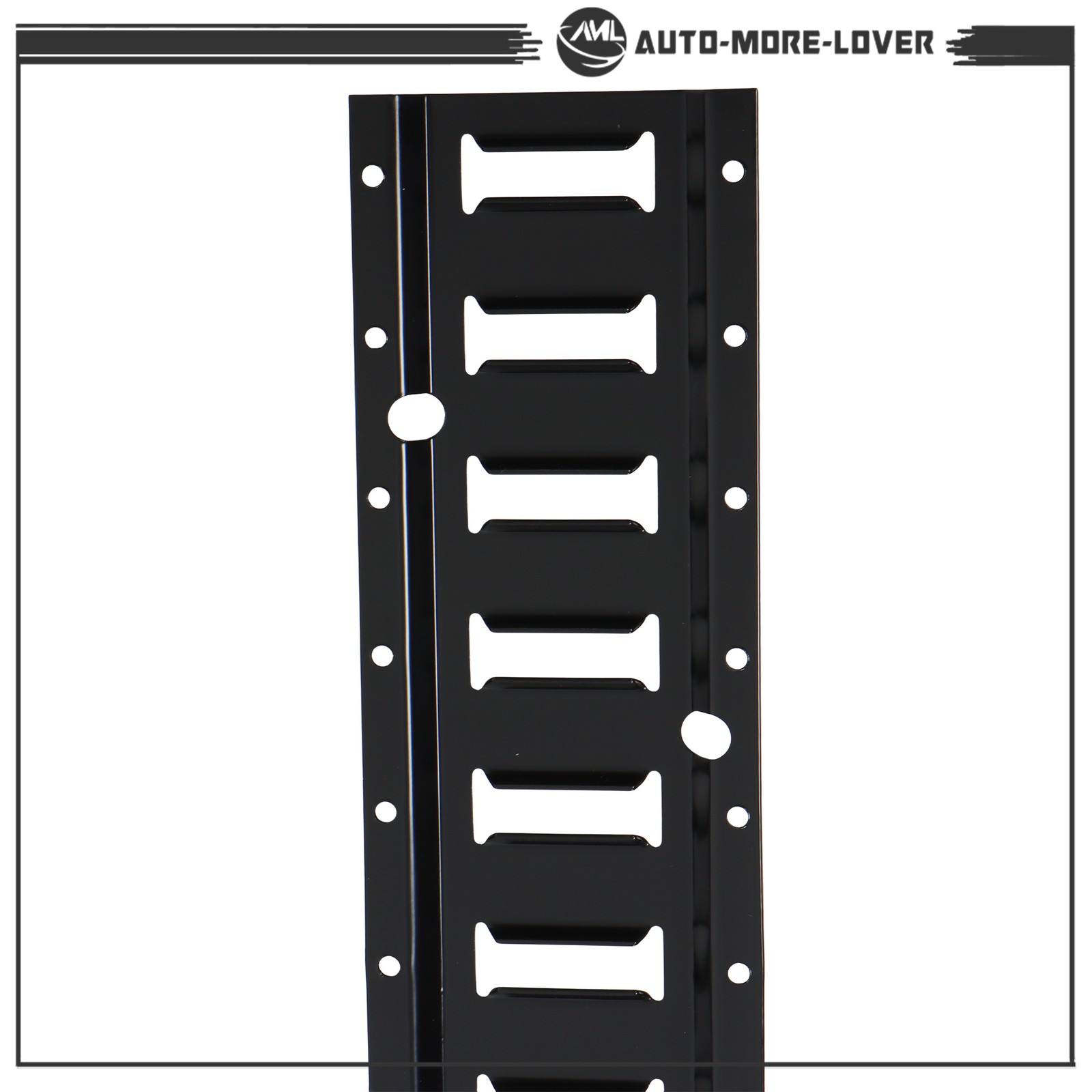 6 Feet Long E Track Tie-Down Rails BLK Finish 8 Pack For Cargo Management System