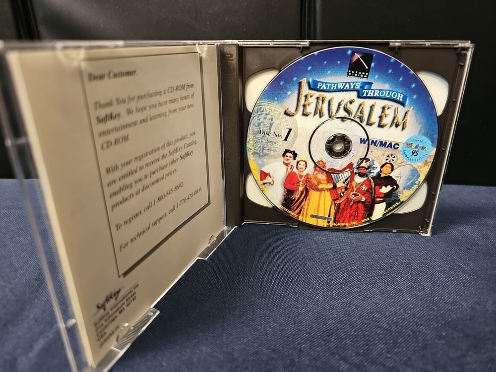 Pathways Through Jerusalem (PC, Program) Windows FREE SHIPPING