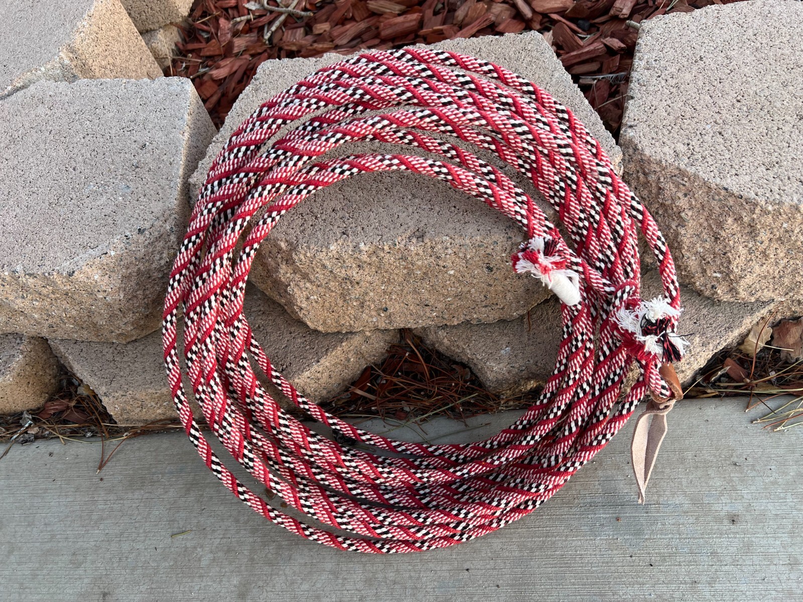 27ft WESTERN KIDS ROPE LASSO LARIAT RANCH COWBOY ROPE. KIDS RODEO BEGINNER ROPE