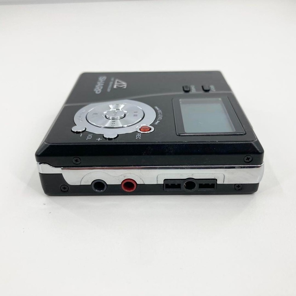 SHARP MD-DR77 Minidisc MD Player Recorder Black