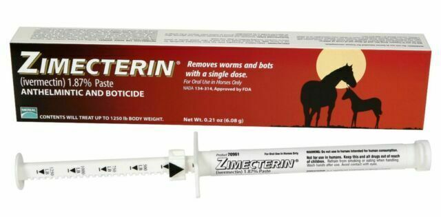 Merial Zimecterin Paste Horse Dewormer