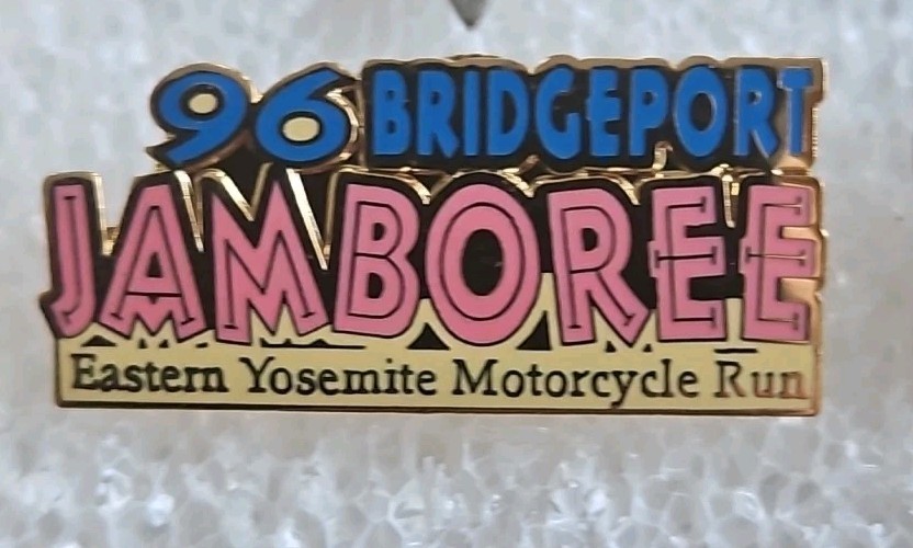 Lot of 14 Vintage Motorcycle Run Pins From Various Locations New And Used