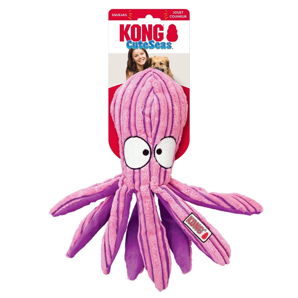 ® Cuteseas®Squeaker Dog Toy Octopus Medium