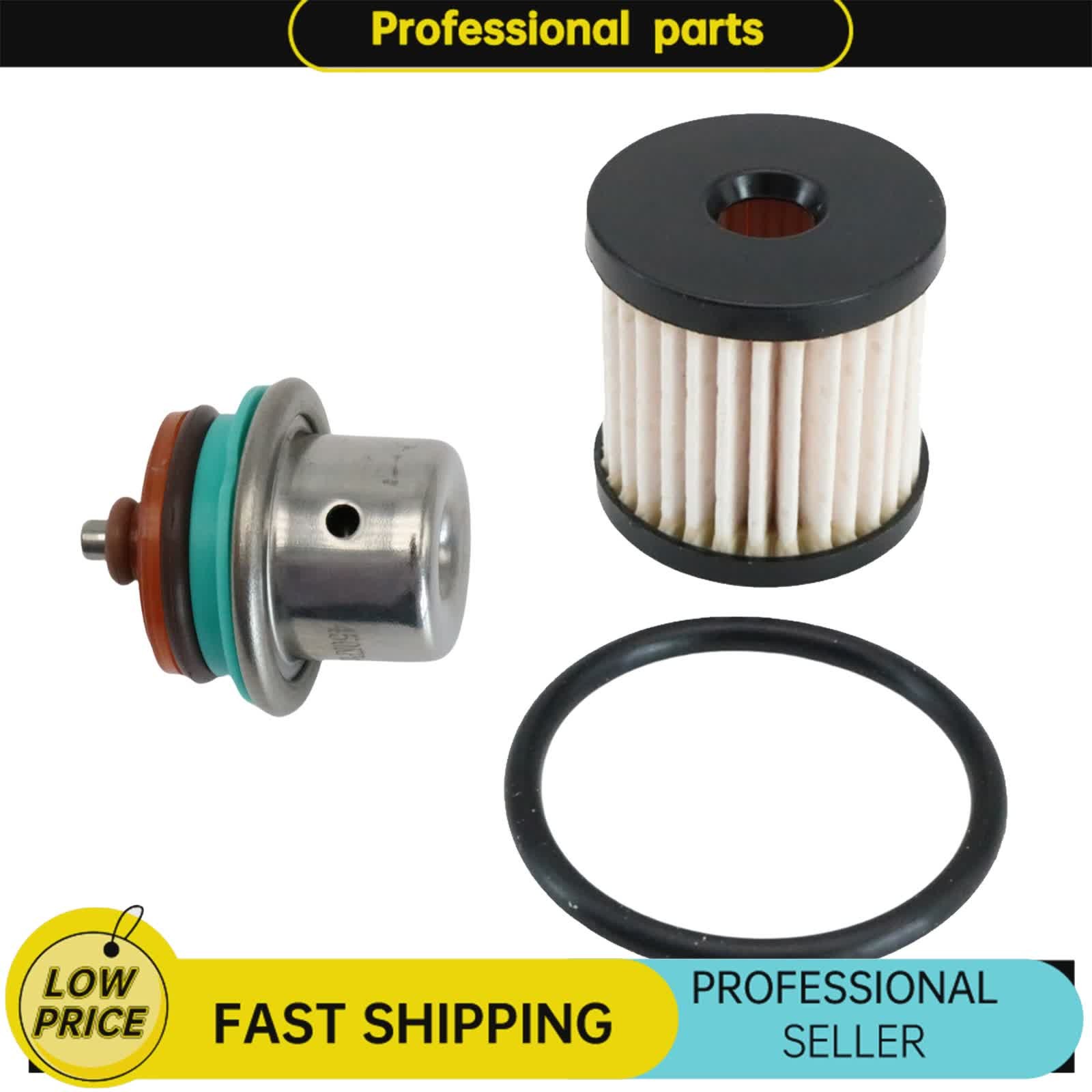 NEW Fuel Pressure Regulator+Filter For Harley Davidson Softail Street Glide Dyna