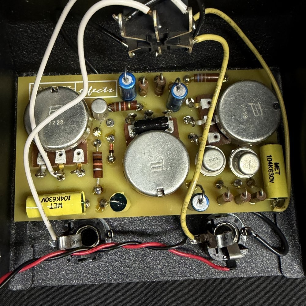 ear fuzz effects dizzy tone