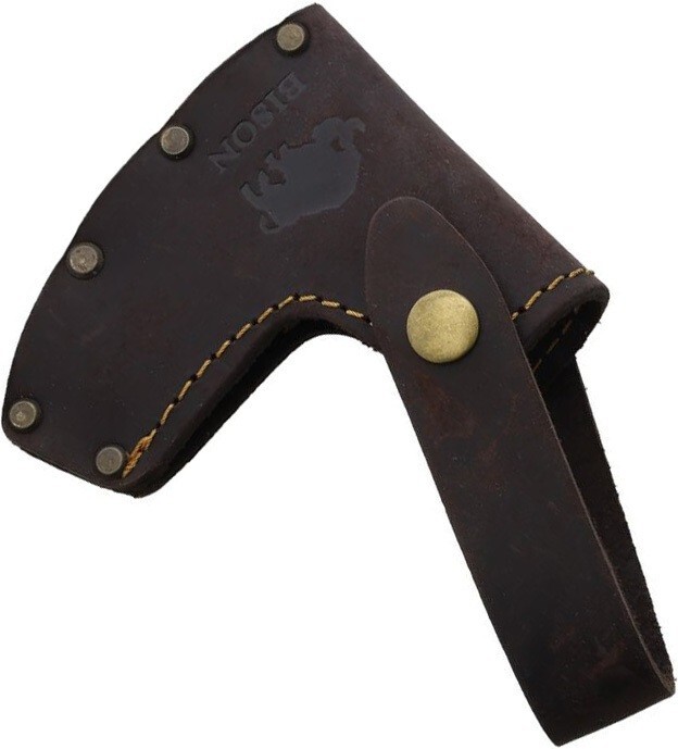 Bison 1879 Outdoor Hatchet 5.38" Steel Axe Head 3.25" Edge Oiled Hickory Handle