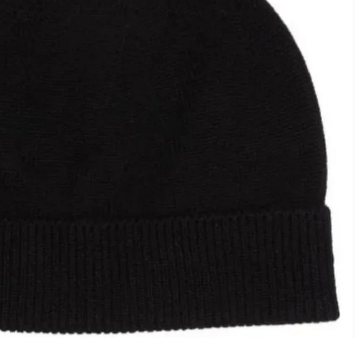 PHENIX Cashmere Knit Hat Black NWT $90